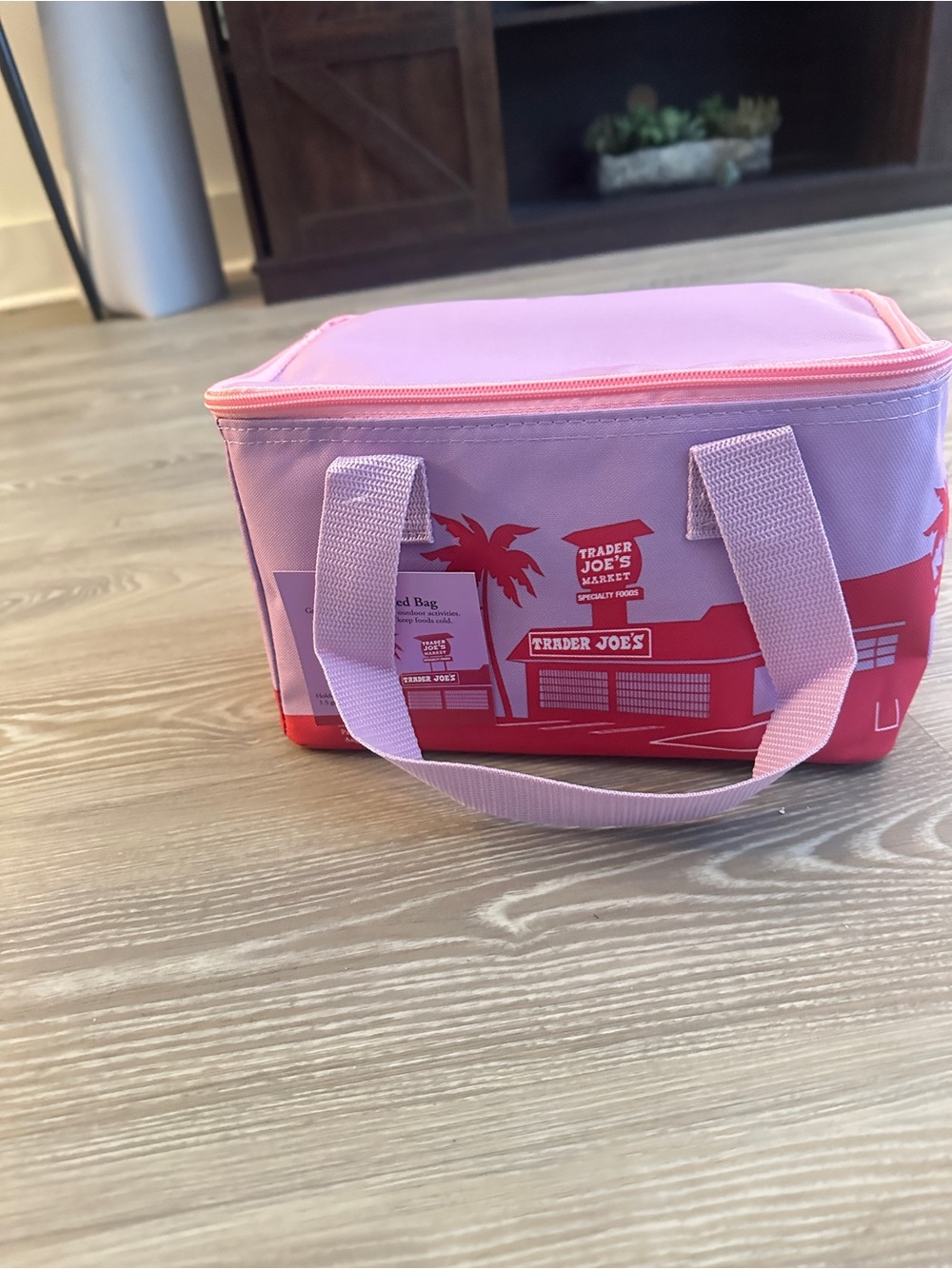 Trader Joe’s Pink Insulated Lunch Bag
